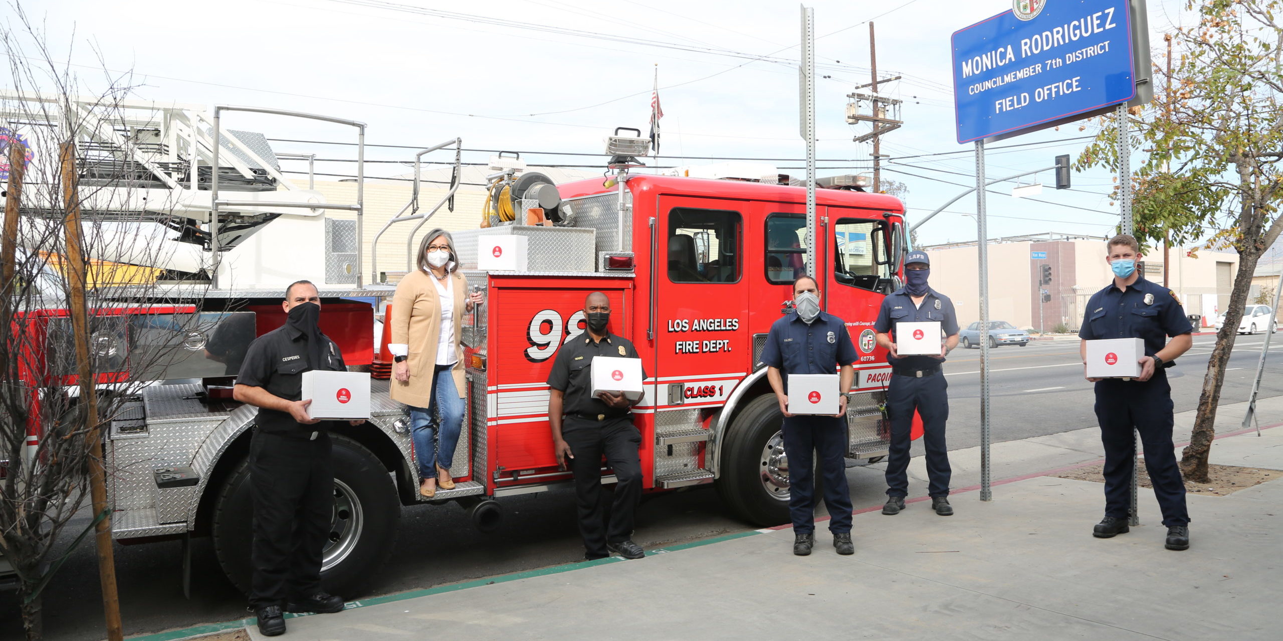 COVID Care Kits LAFD