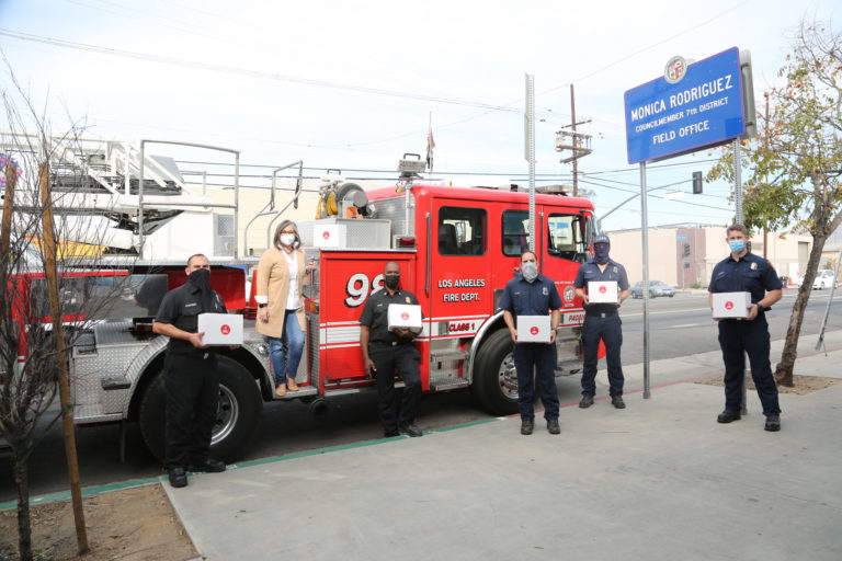 COVID Care Kits LAFD