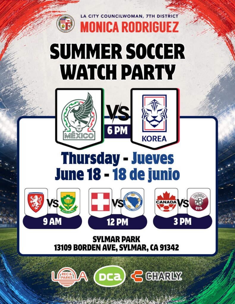 Summer Soccer Watch Parties 2026