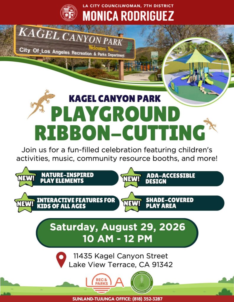 Kagel Canyon Ribbon-Cutting